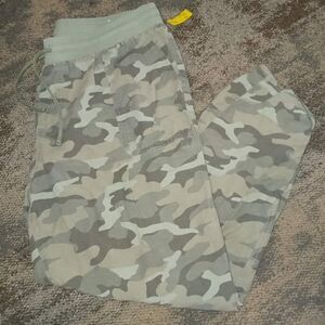 Heavy canvas joggers